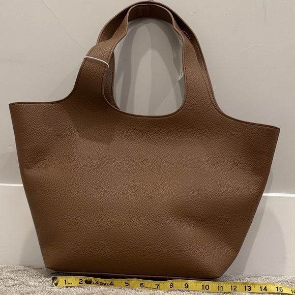 Shiraleah Chocolate Brown Tote - Picture 3 of 6